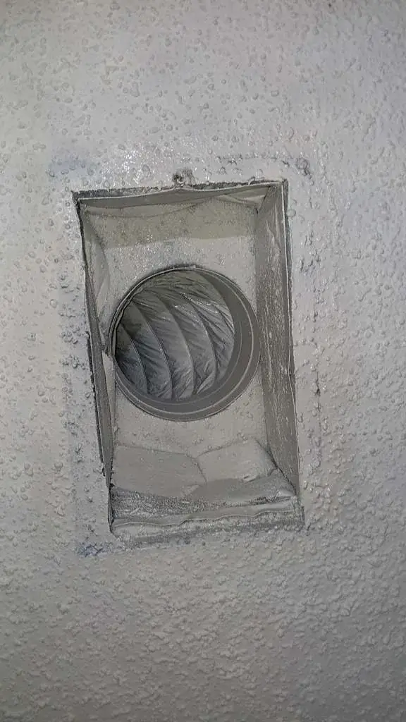 Air Duct Cleaning vs UV Air Purifier Which Problem Does Each Address 2 residential air duct surfaces before cleaning, real company service photo 3