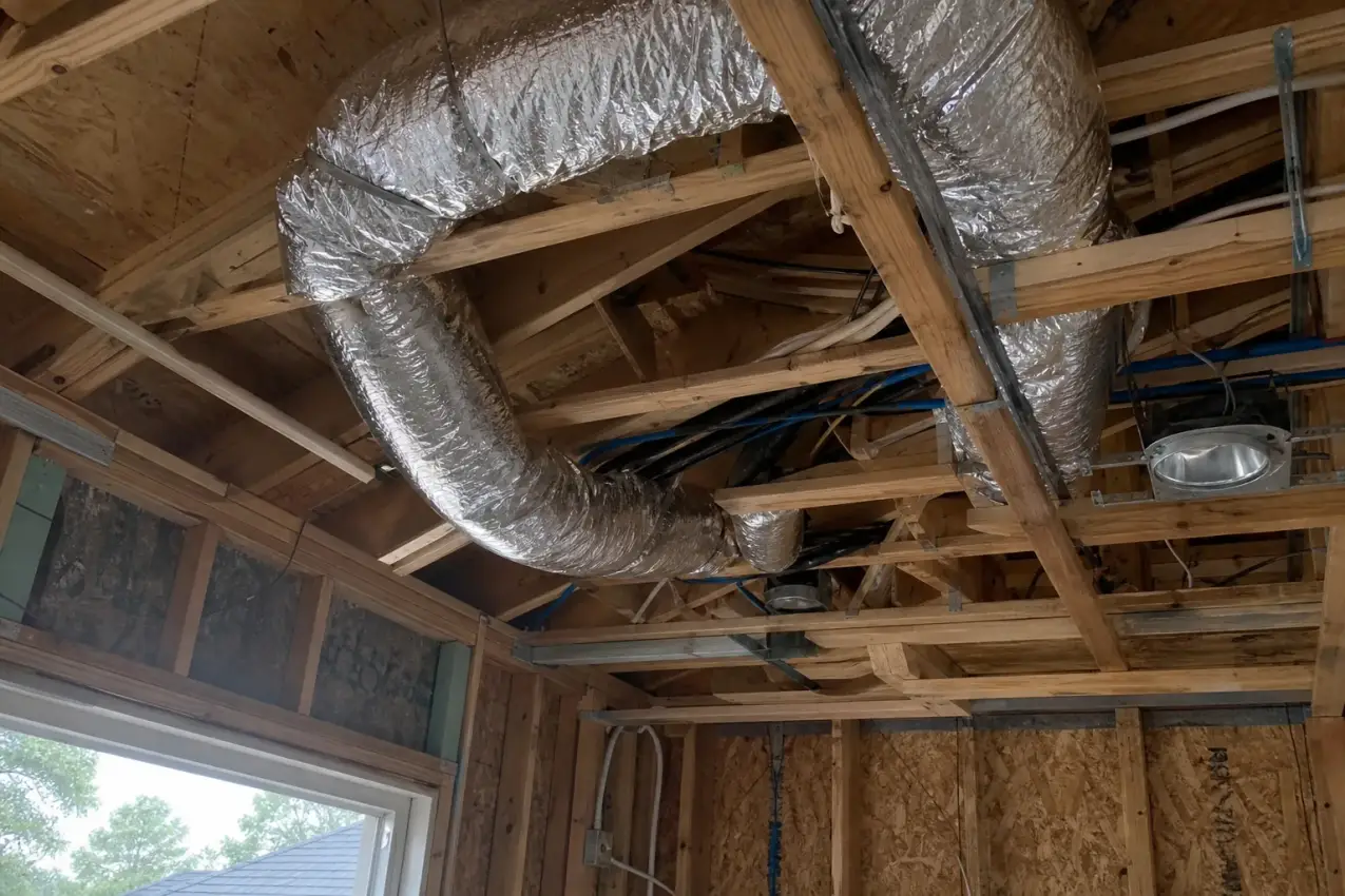Air duct & dryer Vent Services service scene in Houston, TX